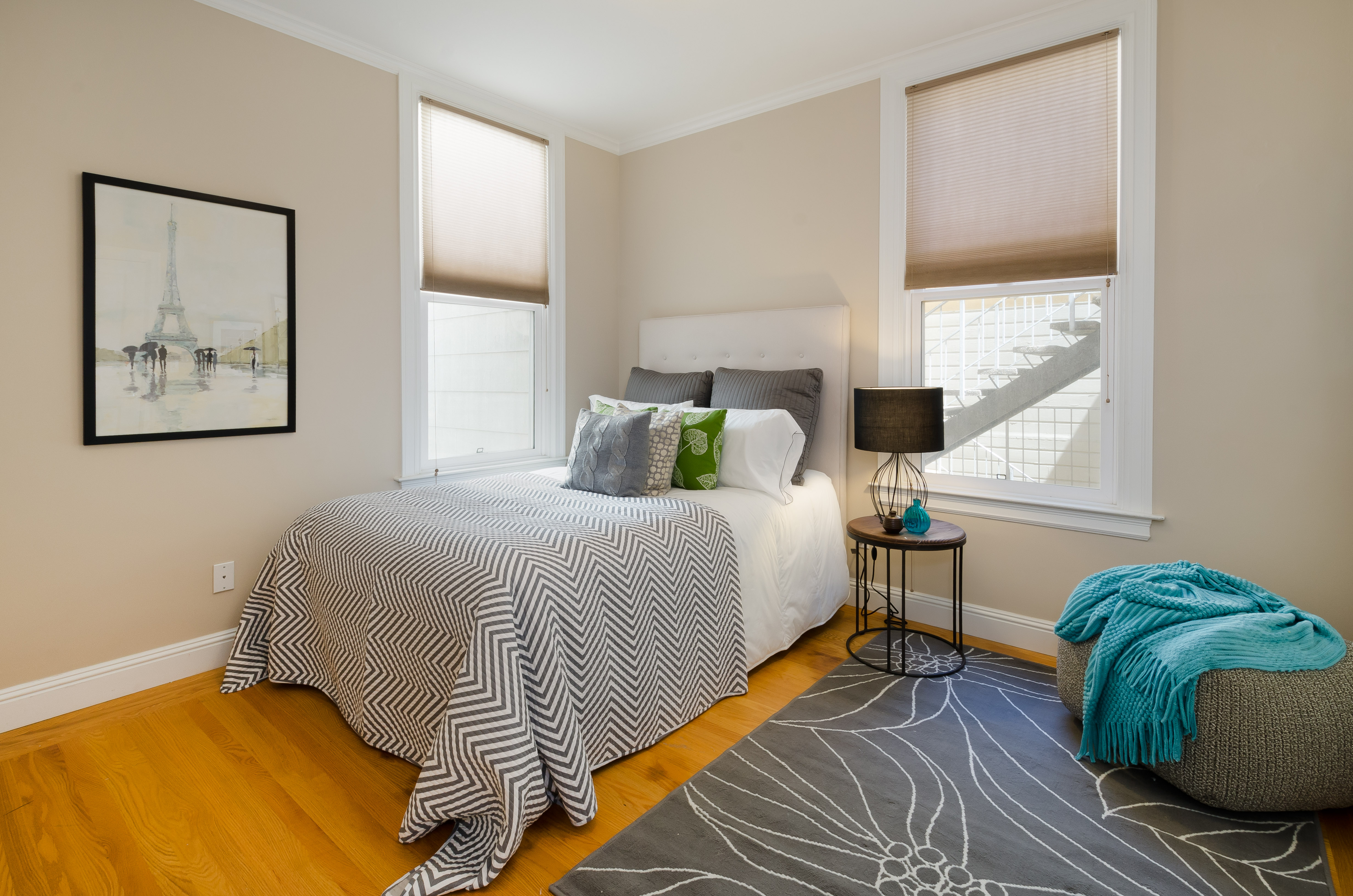 For Sale 1674 Hayes; NOPA Flat That Has It All the Front Steps San