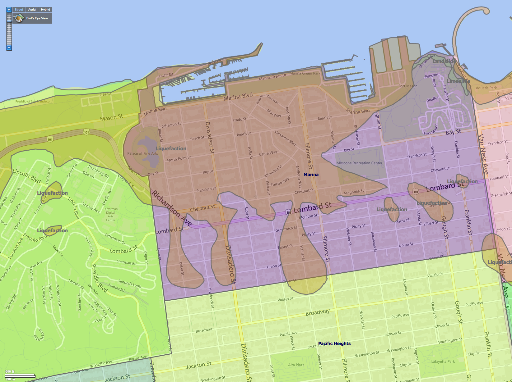 The Latest SF Liquefaction Zone Maps (for those who must know)