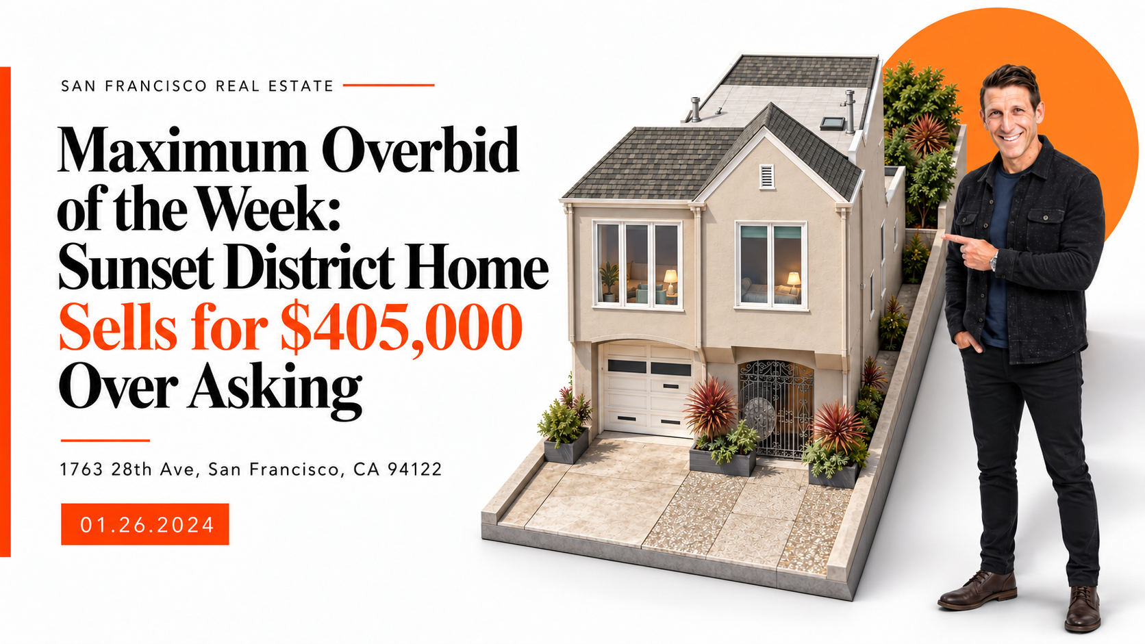Maximum Overbid of the Week | Sunset District Home Sells $405,000 Over Asking