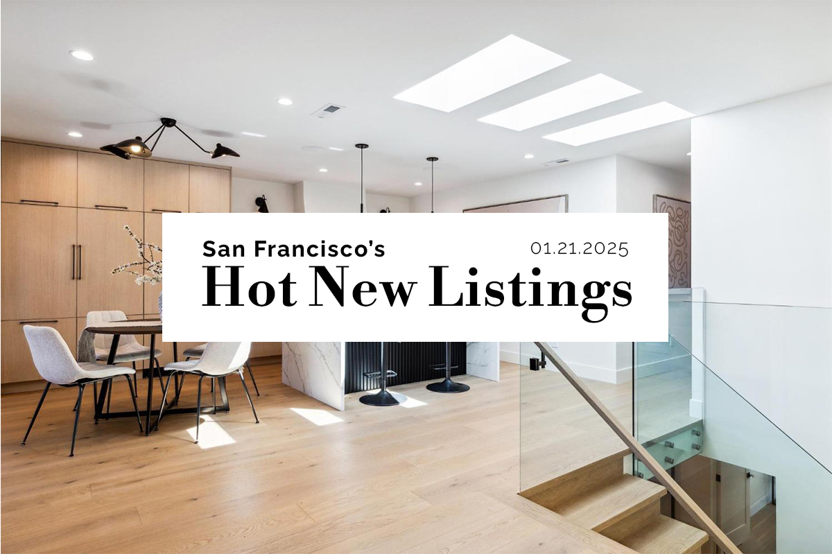 This Week’s 5 Hot New Listings in San Francisco | 01.21.2025
