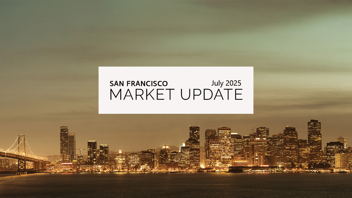 San Francisco Real Estate Update July 2025: Rates Hold, Prices Rise