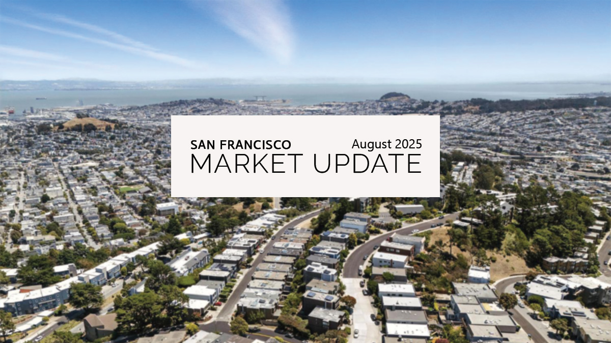 San Francisco Real Estate Update August 2025: Inventory Shrinks, Condo Market Shifts