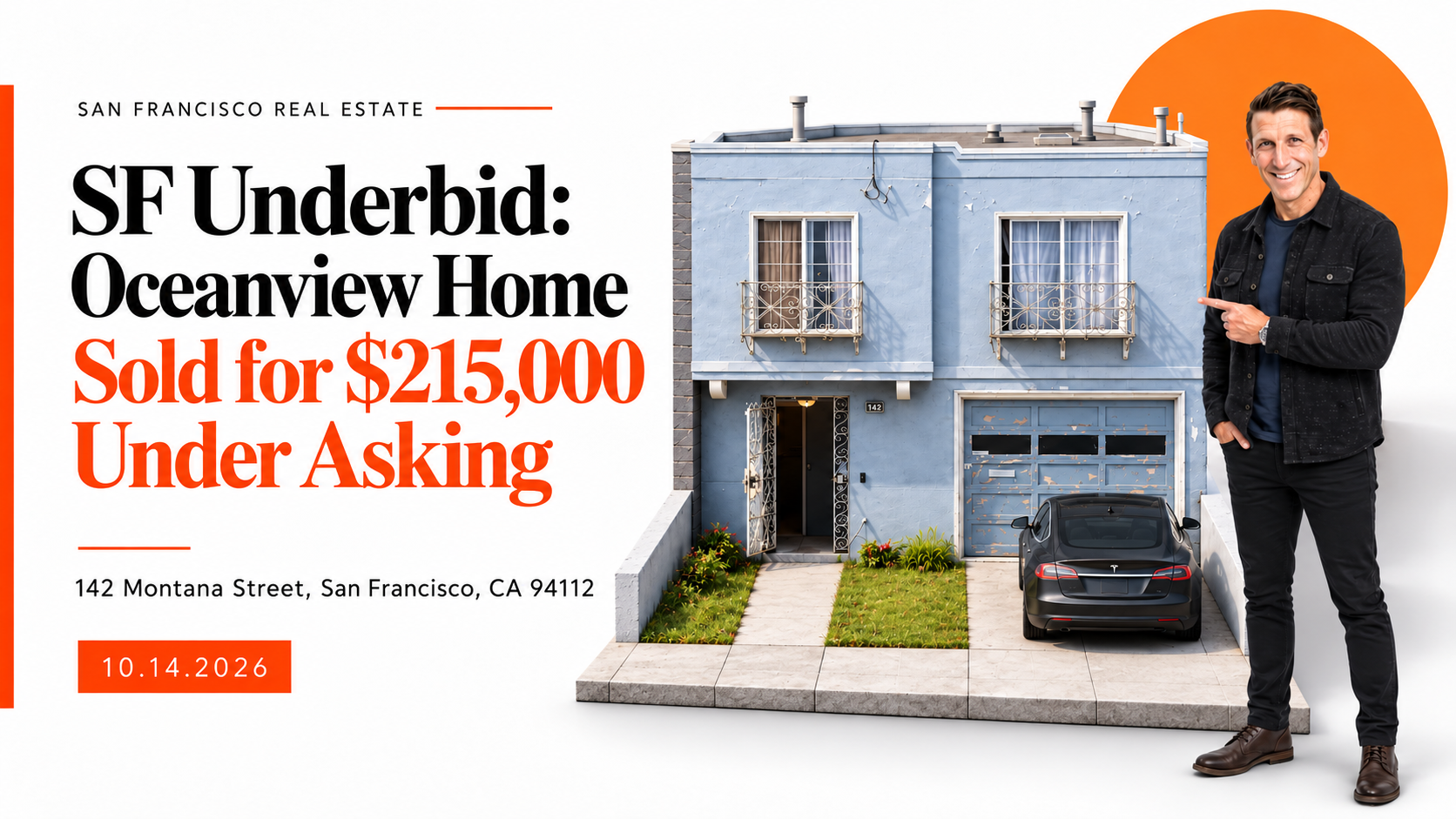 SF Underbid: Oceanview Home Sold for $215,000 Under Asking